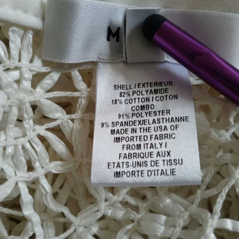 Milly Raffia Netting Cocktail Coat